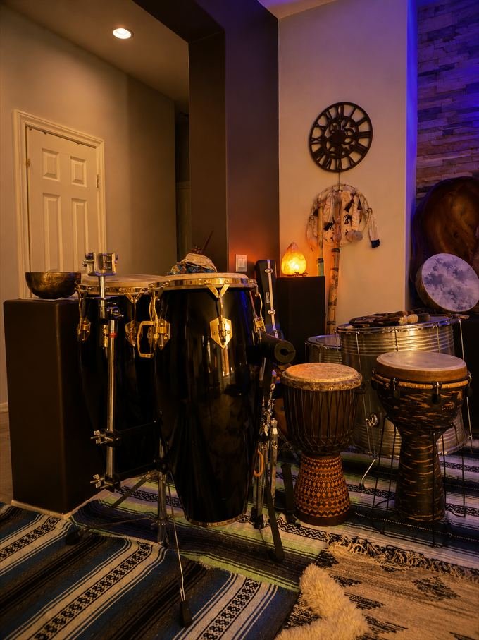 Live, hand-played sound